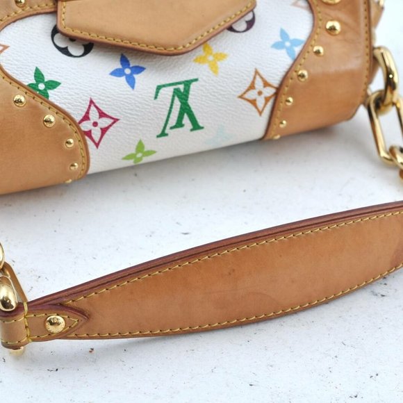 Multicolor White Marilyn Shoulder Bag - Picture 4 of 12